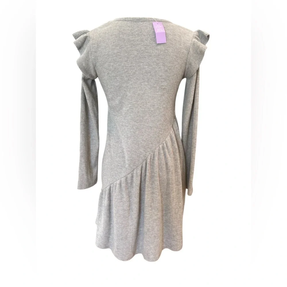 5 FOR $20 Girls Grey Sweater Dress size XL 13/14 NWT